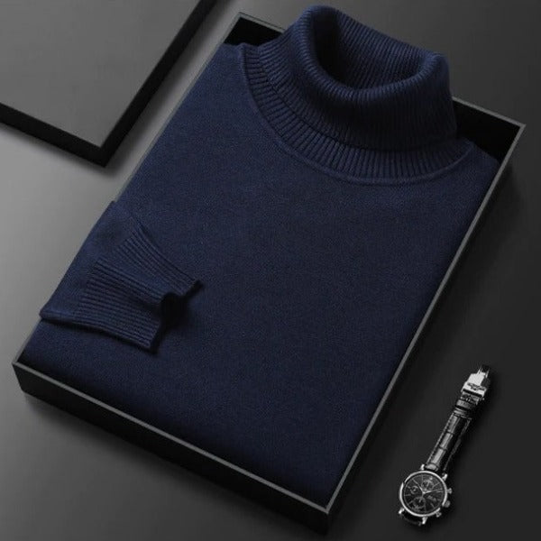 Pull À Col En Cachemire Pour Hommes - DéjàVu Boutique™