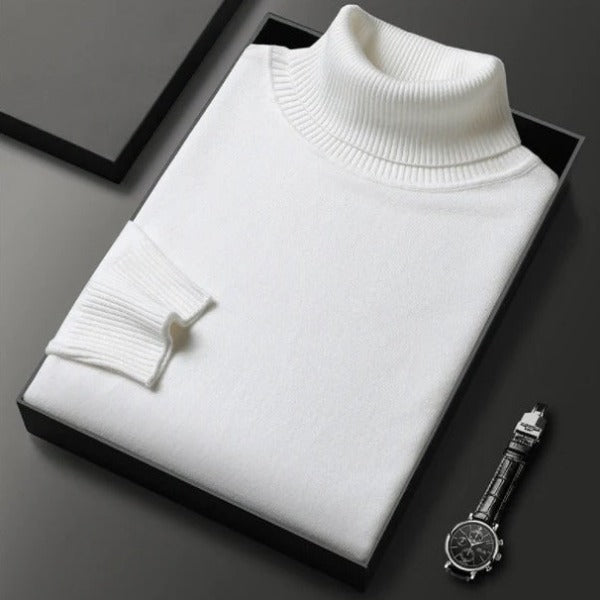 Pull À Col En Cachemire Pour Hommes - DéjàVu Boutique™
