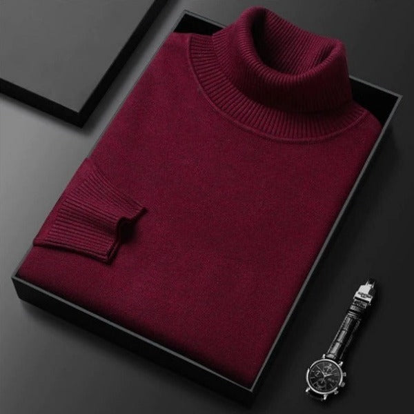 Pull À Col En Cachemire Pour Hommes - DéjàVu Boutique™