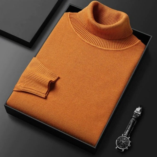 Pull À Col En Cachemire Pour Hommes - DéjàVu Boutique™