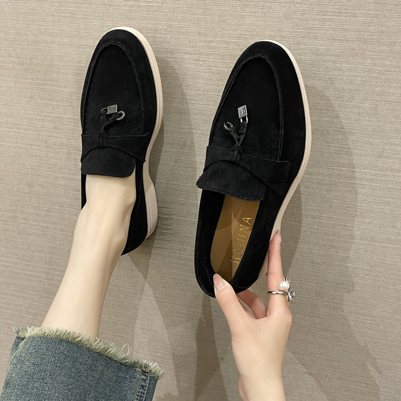Mocassins en daim élégants | DéjàVu Boutique™