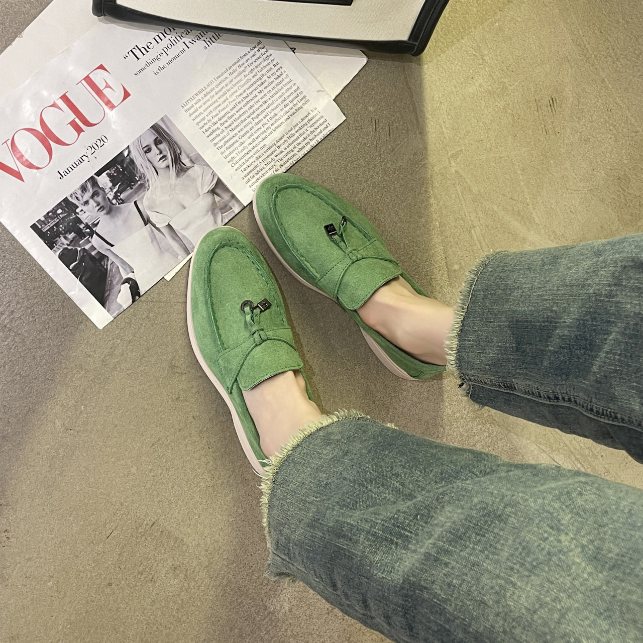 Mocassins en daim élégants | DéjàVu Boutique™