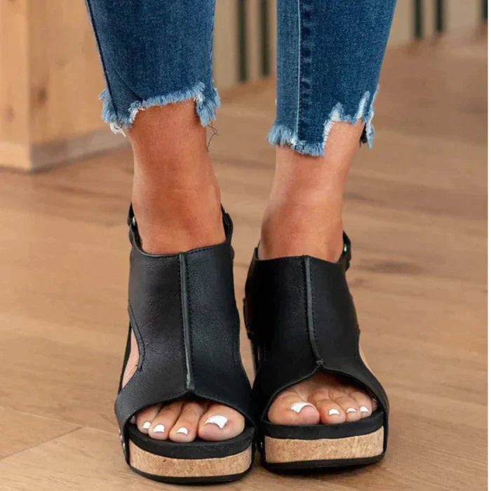 Talon Orthopédique à Semelle Compensée - DéjàVu Boutique