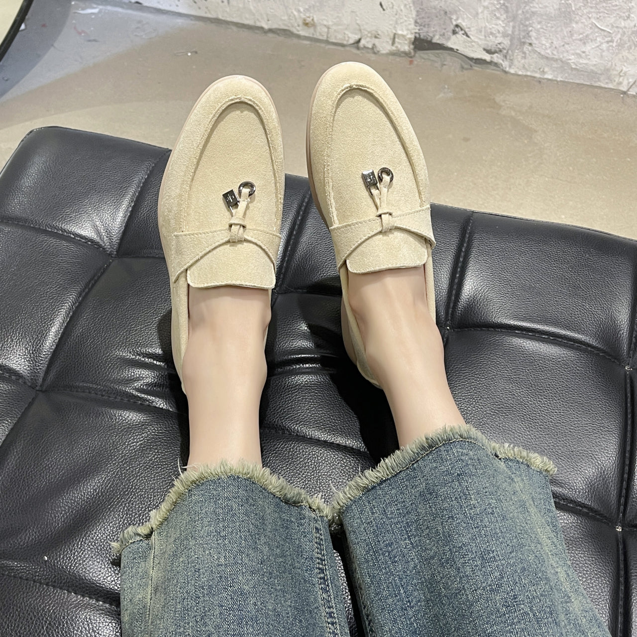 Mocassins en daim élégants | DéjàVu Boutique™