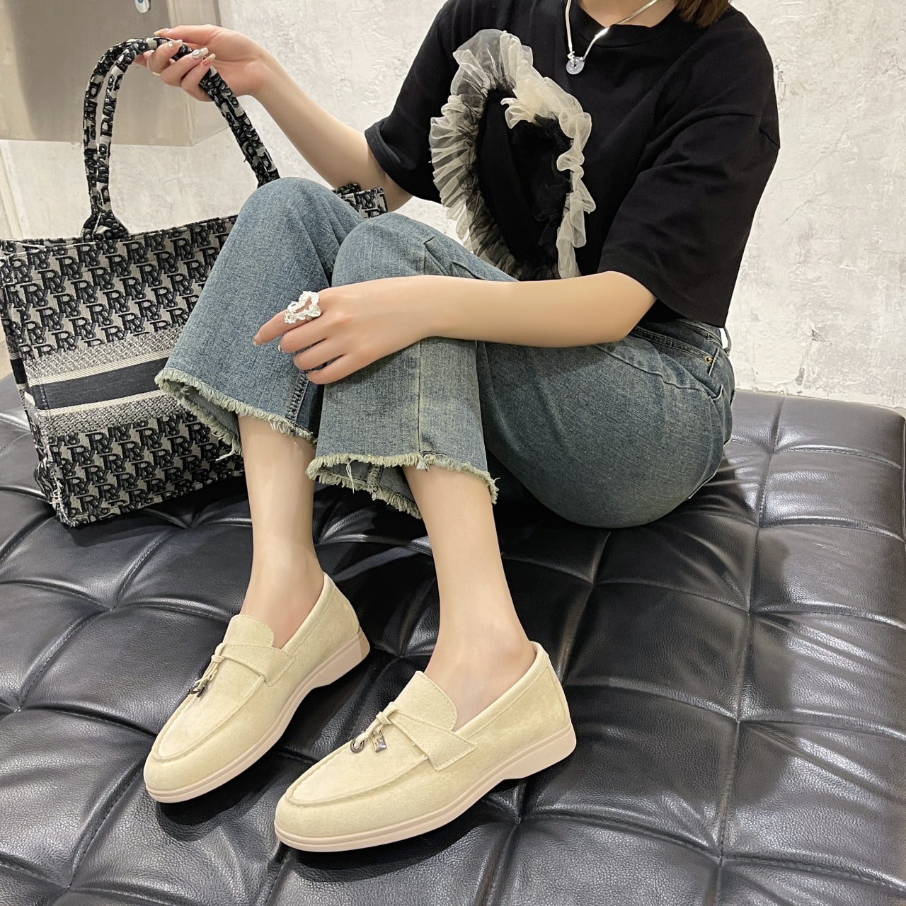Mocassins en daim élégants | DéjàVu Boutique™