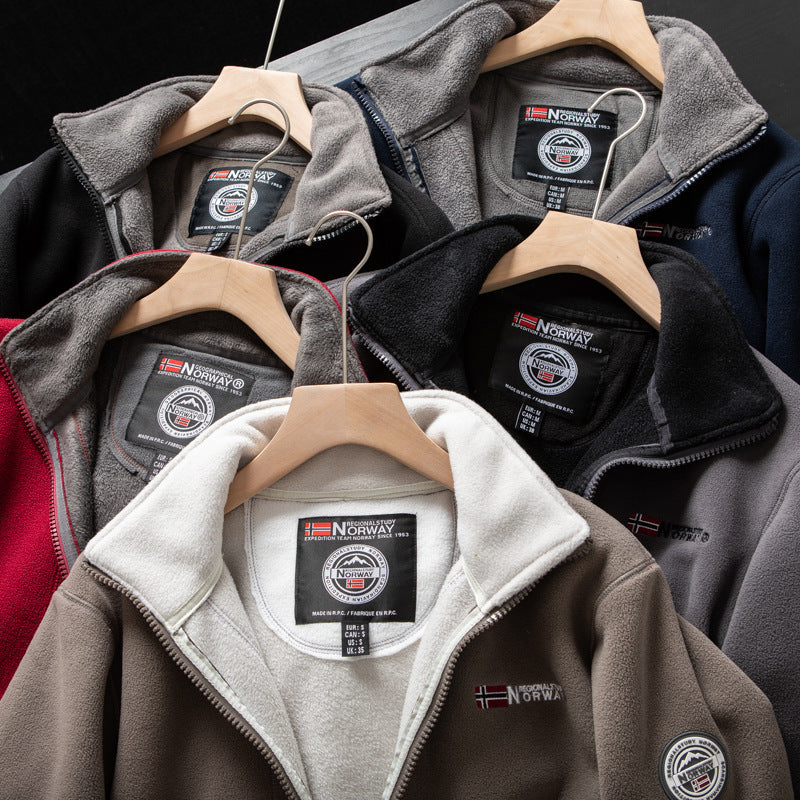 [🎁Best Gift] Double-Layer Fleece Hooded Jacket—🎄Free Shipping🎄