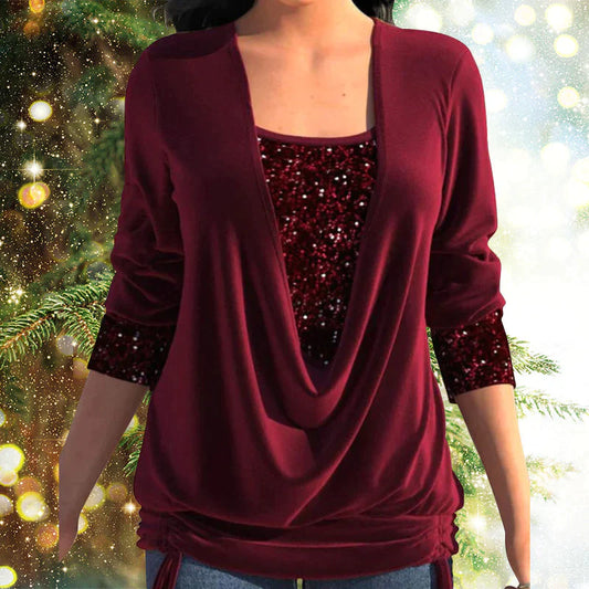 Haut Manches Longues Chic - DéjàVu Boutique™
