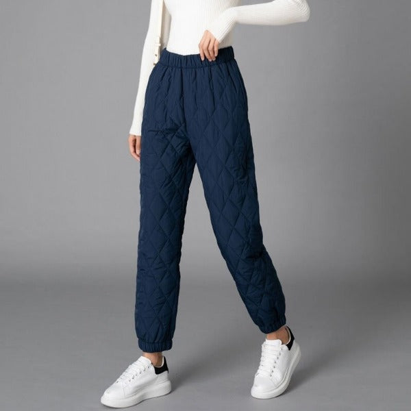Pantalon Matelassé Élégant Pour Femmes - DéjàVu Boutique™