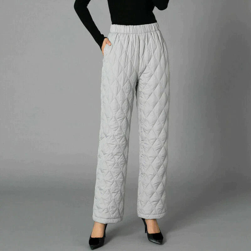 Pantalon Matelassé Élégant Pour Femmes - DéjàVu Boutique™
