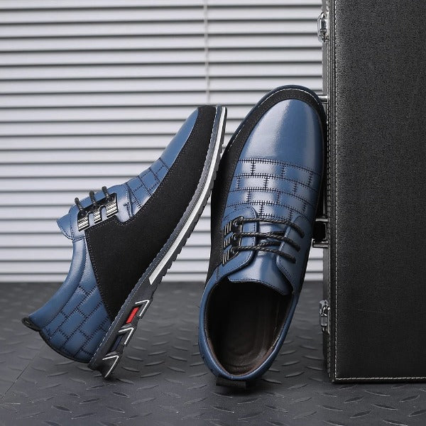 Snicker En Cuir Pour Homme- DéjàVu Boutique™