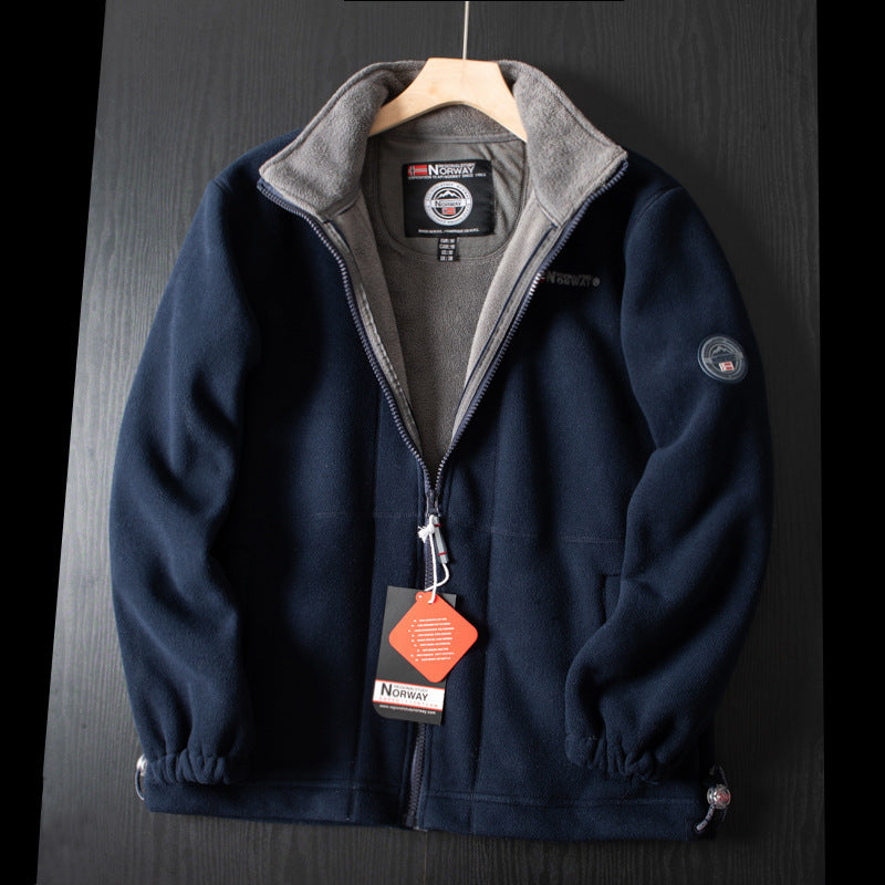 [🎁Best Gift] Double-Layer Fleece Hooded Jacket—🎄Free Shipping🎄