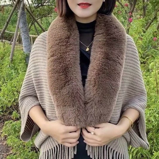 Châle Ample Et Chaud En Tricot Pour Femmes - DéjàVu Boutique™