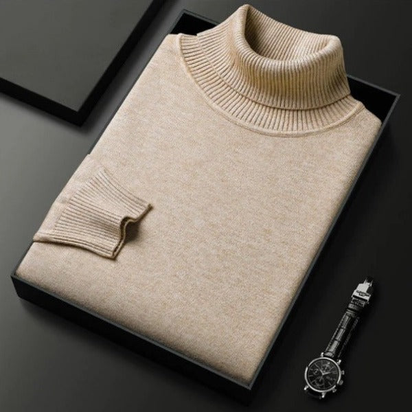 Pull À Col En Cachemire Pour Hommes - DéjàVu Boutique™